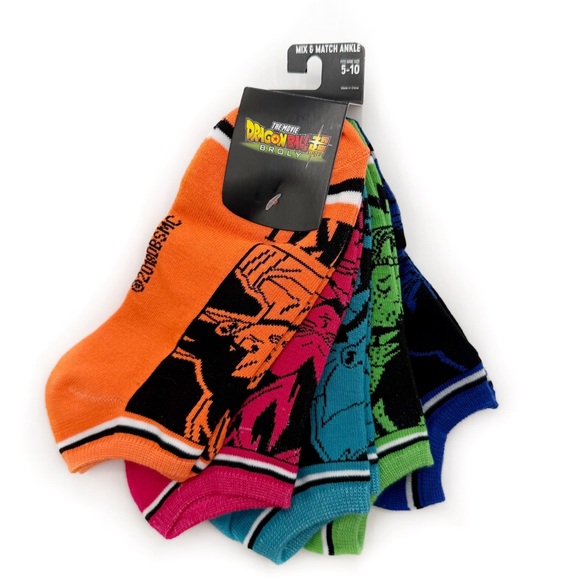 Dragon Ball Z Other - Dragon Ball Z Ankle Socks Mens Womens Goku Vegeta Gogeta Shenron Bardock Gift